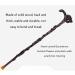 Solid Wood Crutches Adult Crutches Silver Mouth Wood Material is Environmentally Friendly and Healthy with Beautiful and Generous Engraving Ergonomic Handle Comfortable to Hold Interesting - Buy Online on GoSupps.com