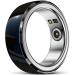 Smart Ceramic Ring Heart Rate and Blood Oxygen Detection Tracker Pedometer Exercise Mode Tracking Ring Sleep Health Detection with Charging Compartment Waterproof 7-Day Long Battery Life 5 - Buy Online on GoSupps.com