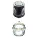 Soft Sable Tone Taklon Kabuki Brush with Sifter Jar | Ideal for Mineral Makeup & Custom Foundations - Buy Online on GoSupps.com