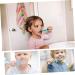 Minkissy 3 Sets Children's Training Toothbrush - Milk Teeth Cleaning Accessories for Kids - Buy Online on GoSupps.com