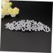 Mikinona Crystal Hair Comb Floral Headpiece Bridal Hair Comb Flower Crystal Hair Accessories Bridal Hair Accessories Wedding Hair Clip Crystal Hair Clips Manual The Photo Rhinestone Bride - Buy Online on GoSupps.com
