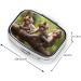 Buy Cute Little Monkeys 2 Compartment Pill Case - Small Travel Pill Organizer for Purse & Gifts - Buy Online on GoSupps.com