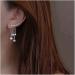 Boho Star Ear Jacket Earrings | Gold CZ Crystal Tassel Ear Climbers | Unique Jewelry Gifts for Women & Girls - Buy Online on GoSupps.com
