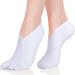 SATINIOR Moisturizing Overnight Spa Socks - 14 Pairs for Dry Feet Care | Cotton Cosmetics Socks for Men and Women | White - Buy Online on GoSupps.com