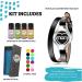 Wild Essentials MOM Essential Oil Diffuser Bracelet Kit | Aromatherapy Jewelry Gift Set with Lavender Lemongrass Peppermint & Orange Oils - Customizable Color Changing - Buy Online on GoSupps.com