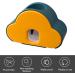 Toothpaste Squeezer Cartoon Toothpaste Holder Wall Mount No Hole Required Grey for Bathroom Orange-White - Buy Online on GoSupps.com