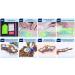 ARVALOLET Handmade Diamond Hair Accessories - 3 Pieces Leaf Flower Butterfly Heart Dragonfly DIY Accessories FJ020 - Buy Online on GoSupps.com