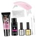 Healeved 1set Manicure Tools Set Manicure Glue Manicure Gel Manicure Extension Tool Manicure Lengthen Kit Nail Extend Abs