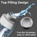 Vannon Dog Water Dispenser for Cage Leakproof Crate Water Bottle for Dogs & Cats & Rabbits Pet Auto Feeding Water Bottle Nozzle Diameter: 12mm  Top Fill  BPA Free 34oz Grey - Buy Online on GoSupps.com