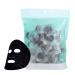 100 pieces compressed facial mask Beauty DIY new ultra -thin compression mask made of disposable mask paper made of black charcoal bamboo wood moisturizing and brightening