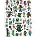 Minecraft Temporary Tattoo for Kids - 8 Sheets | MC Game Birthday Party Supplies & Favors for Boys and Girls - Buy Online on GoSupps.com