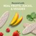 Gerber Teething Wafers - Strawberry Apple Spinach - 1.7oz, 12ct x 6 Packs - Buy Online on GoSupps.com