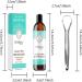 Oralhoe Coconut Mint Mouthwash | Natural Teeth Whitening & Pulling Oil | 5PCs with Tongue Scraper | International Shipping - Buy Online on GoSupps.com