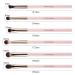 6 Pcs Professional Eye Makeup Brush Set for Blending Eyeshadow, Concealer, Eyebrows, and Eyeliner - Soft Hairs & Wood Handle - Buy Online on GoSupps.com