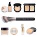 ENERGY Contour Foundation Brush - Angled Powder Makeup Brush for Liquid Cream & Powder | Vegan Synthetic Blending & Buffing Brush - Buy Online on GoSupps.com
