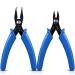 2 Pcs Split Ring Pliers Crimping Pliers Jewelry Jump Ring jewelry Pliers for Opening Split Ring or Key Chain  Wire Flush Cutter Pliers Set for Jewelry Beading Repair Making Supplies (Ring Pliers) 2 Ring Pliers