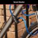 Master Lock 8127TRI Bike Lock Cables 3 Pack Keyed-Alike - Blue/Green/Red - 6 ft. Long - Buy Online on GoSupps.com