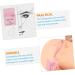FRCOLOR 2pcs Make up Kit Cosmetic Measuring Tools Eyebrow Measurement Tool Stickers Measuring Line Major - Buy Online on GoSupps.com