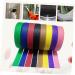 FOMIYES 12 Pcs Colored Duct Tape Strong Sticky Wrinkle Paper Round Grill Grate Tea Pot Strainer Replacement Masking Tape Colored Garage Door t Handle Child Crepe Paper Spray Paint - Buy Online on GoSupps.com