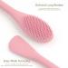 Silicone Face Mask Applicator 2-Pack | Soft Beauty Brushes for Mud Clay & Charcoal - Pink & Gray - Buy Online on GoSupps.com