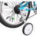 Ejoyous Adjustable Training Wheels for Kids Bikes - Fits 16-22 Inch Bicycles - Silver White - Buy Online on GoSupps.com