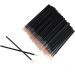 FOMIYES 100 Pcs Eyebrow Liner Brushes Liner Brush for Eyes Eyebrow Liner Small Eyeliner Brush 10x0.3cmx2pcs Blackx2pcs - Buy Online on GoSupps.com