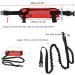 Boxwizard Dog Jogging Lead with Belly Strap Dog Lead for Small Dog Lead Zip Pocket Reflective Running Lead Belt Bag Outdoor Jogging Walking Night Running Black Waist Bag Average code - Buy Online on GoSupps.com