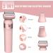 Buy SCDOM 3-in-1 Electric Intimate Razor for Women - Perfect for Bikini Zone Arms Legs & Armpits - Non-Slip Handle & Double Float Foils - Pink - Buy Online on GoSupps.com
