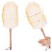 Dusters Duster Wood Handle Fluff Hand Duster Electrostatic Soft Dusting Tool with Hanging Ring Multipurpose Dusters for Cleaning Home Car Sofa - Buy Online on GoSupps.com