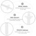 Magiclulu 330 STK Nasal Hair Removal Wax Applicator - Effective Nose Hair Waxing Sticks for Smooth Results | International Shipping Available - Buy Online on GoSupps.com