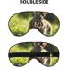 Bunny Rabbits Print Soft Eye Mask - Sleep Mask for Women & Men | Cozy Travel Sleep Mask - Buy Online on GoSupps.com