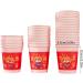 Paper Drinking Cups Set of 50 Dragon Theme Paper Drinking Cups Durable Paper Water Cups Perfect for Parties and Gatherings Hotel Supplies - Buy Online on GoSupps.com