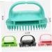 WOONEKY Shampoo Brush Set - 2 Pieces Scalp Massager & Hair Shampoo Brush (11x6 cm) - Green - Perfect for Scalp Care & Hair Health - International Shipping Available - Buy Online on GoSupps.com