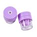 Portable contact lens wash portable contact lens cleaning housing rotating deprotein contact lens cleaning device for your home (Lila)