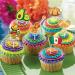32Pcs Mexican Fiesta Cupcake Topper - Taco Cake Toppers Decorations Mixed Shaped Mexican Theme Cupcake Topper Supplies for Birthday Party Baby Shower - Buy Online on GoSupps.com