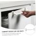 Hoement 3pcs Hook up Over The Door Hanger Towel Rack Clothes Rack Clip Hooks Door Storage Rack Abs White - Buy Online on GoSupps.com