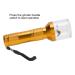 Electric Nail Powder Mixer & Grinder - Aluminum Herb/Spice/Tobacco Crusher Tool for Salons & Home Use (Gold) - Buy Online on GoSupps.com