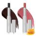 2PCS Honeynoir Honey Lipstick Lip Balm Set | Sheer Hydrating Lipstick for All Skin Tones Nourishing Lip Balm | Natural Lip Care for Dry Lips | Long-Lasting Moisturization Non-Sticky(Black & Pink)
