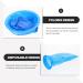 25 Pcs Disposable Motion Sickness Bands & Barf Bags for Travel - Blue, Nausea Relief for Car Sickness & Pregnancy - Buy Online on GoSupps.com