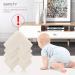 XGzhsa Thick Baby Safety Corner Protection Corner Guards Protectors 10 Pieces Thickened Environmentally Friendly Rubber Furniture Corner Protectors for Kids Avoid Being Hurt Beige - Buy Online on GoSupps.com