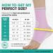 Modvel Foot & Ankle Brace Socks | Compression Sleeve for Sprained Ankle Support - Tendonitis & Arthritis Relief for Men & Women - Sports Running Ankle Brace Small T Pink - Buy Online on GoSupps.com