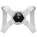 Intelligent Posture Corrector Trainer Motion Sensing Upper Back Shoulder Brace Clavicle Chest Back Support 1 Gray 1 Gray