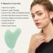 Ditind Jade Gua Sha Facial Tool for Face Massage and Acupuncture Therapy - Buy Online on GoSupps.com