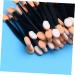 PLAFOPE 100pcs Eyeshadow Brush Makeup Eyeshadow Sponge Applicator Makeup Sponge Brush Applicator - Buy Online on GoSupps.com