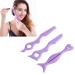 Silicone Stencils Silicone Makeup Stencils 3Pcs Tool Winged Tip Eye Liner Shadow Stencil Reusable Aid Applicator Guide for Eyes Eyeshadow