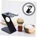 Minkissy Acrylic Stand Brush Bracket - Men's Care Set Z-Shaped Holder for Shaving Brushes & Manual Razors | Universal Brush Holder - Buy Online on GoSupps.com