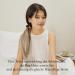 LilySilk 100% Silk Hat & Scrunchies Set | 2-in-1 Silk Hair Ties for Sleeping | Adjustable & Comfortable for Long Hair - Buy Online on GoSupps.com