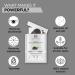 The Man Company Charcoal Nose Strips - Aloe Vera Extract for Blackhead & Whitehead Removal | Pore Cleanser & Skin Texture Improvement (4 Strips - Buy Online on GoSupps.com