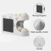 WDT Tool Magnetic Dryer Ball Holder for Laundry Room Automatic Dryer Balls Roller Chute Container & Organizer Dryer Ball Dispenser for Storage White Dryer Ball Basket (No Balls) - Buy Online on GoSupps.com