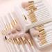 Professional Pink Makeup Brush Set - Synthetic Foundation & Eyeshadow Brushes for Flawless Application | International Shipping Available - Buy Online on GoSupps.com